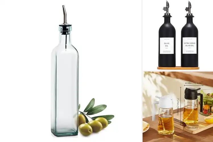 Detailed view of Best 16 Oz Oil Dispenser Storage
