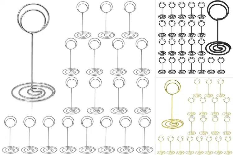 Detailed view of Best 3.35 Inch Table Number Holders