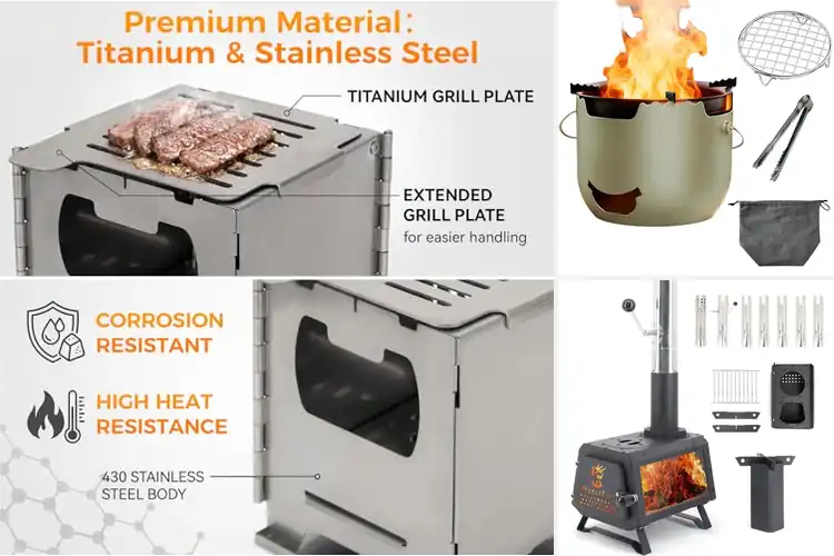 Detailed view of Best Ash Disposal Camping Stoves