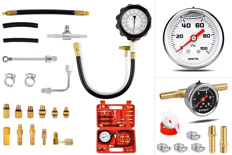 Detailed view of Best Automotive Fuel Pressure Gauges