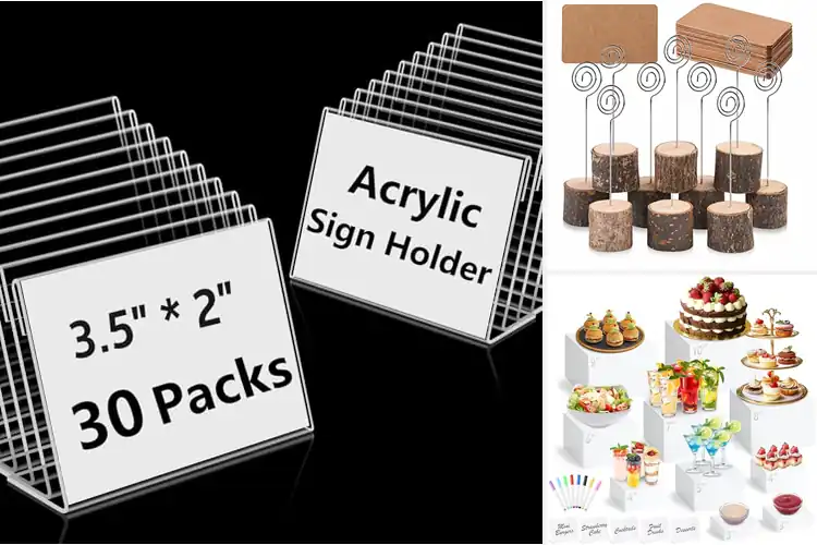 Detailed view of Best Buffet Table Holders