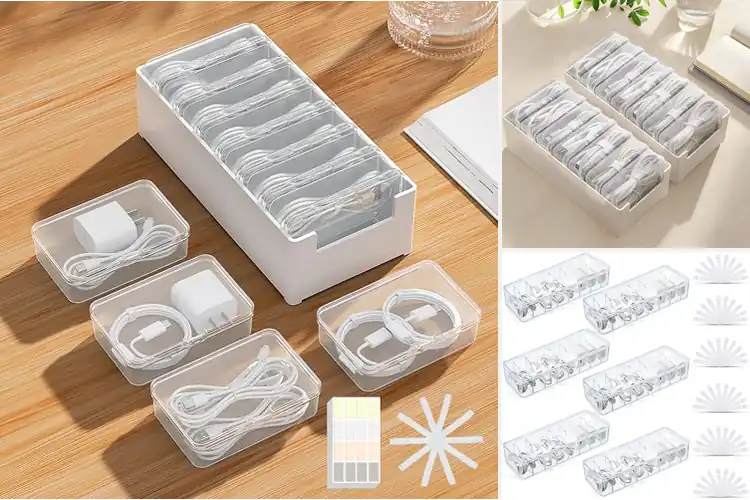Detailed view of Best Cable Organizer Boxes