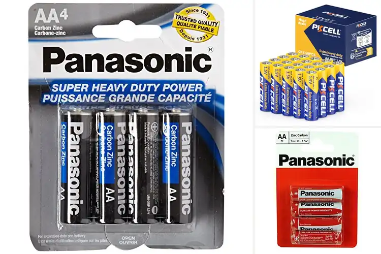 Detailed view of Best Carbon Zinc AA Batteries