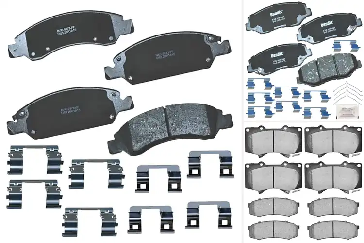 Detailed view of Best Ceramic Brake Pads: Drive Quieter, Safer