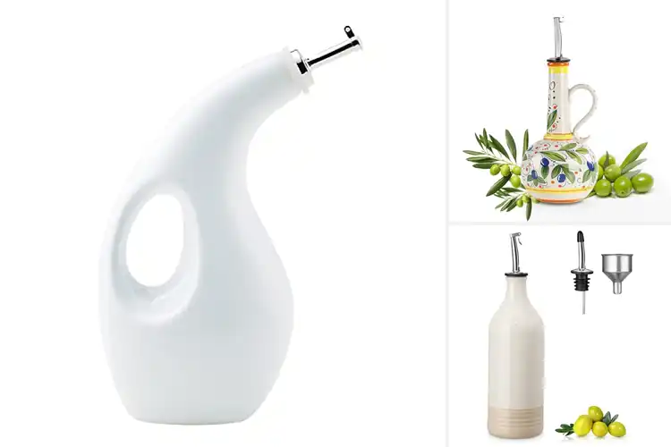 Detailed view of Best Ceramic Oil Dispenser Bottles