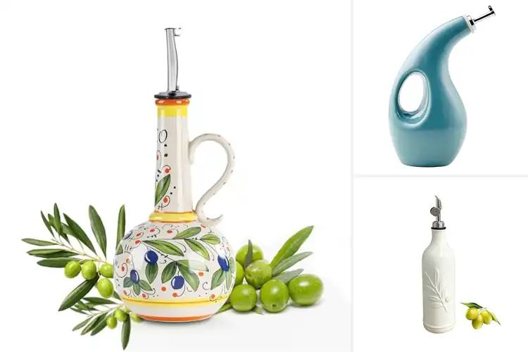 Detailed view of Best Ceramic Olive Oil Dispensers
