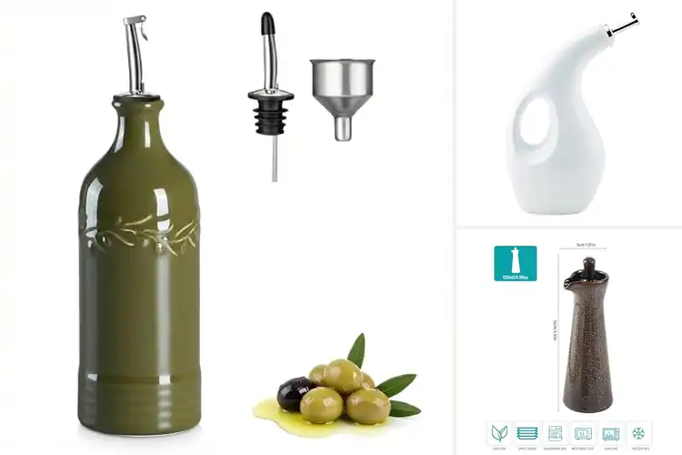 Detailed view of Best Ceramic Pouring Bottles