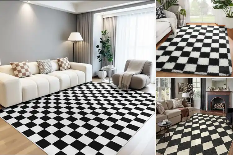 Detailed view of Best Checkered Rugs: Top 10 Picks to Elevate Your Home Style