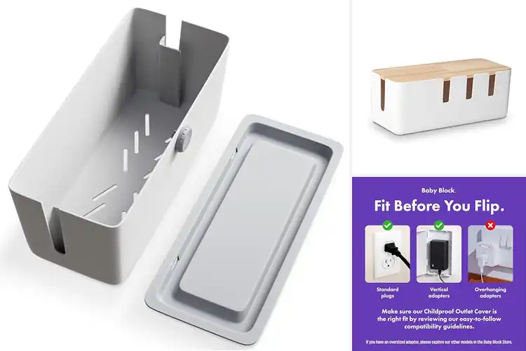 Detailed view of Best Child-Safe Cable Boxes