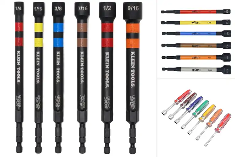 Detailed view of Best Color Coded Nut Sets