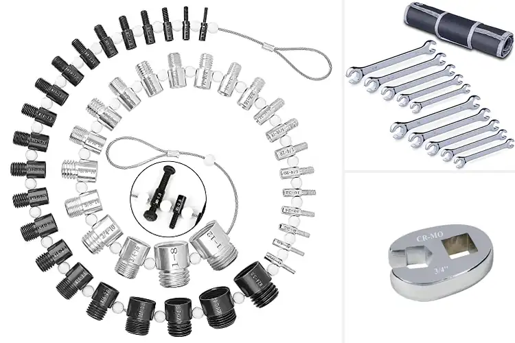 Detailed view of Best Complete Size Range Nuts