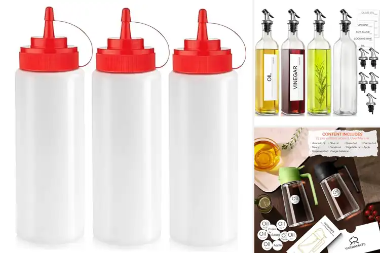 Detailed view of Best Cooking Oil Containers for Easy, Clean Pouring