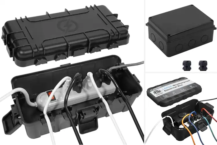 Detailed view of Best Cord Enclosure Box
