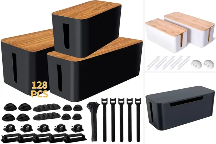 Detailed view of Best Cord Management Box