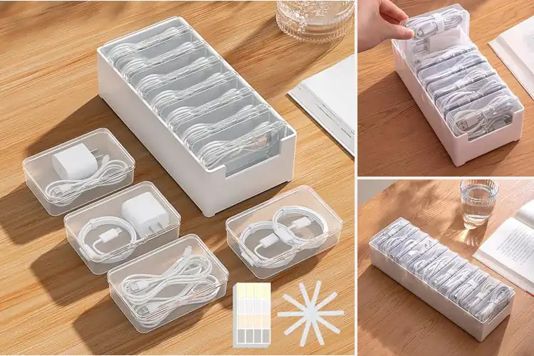 Detailed view of Best Cord Organizer Boxes
