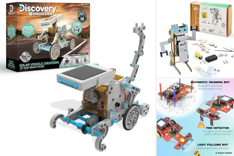 Detailed view of Best Creative Building Robot Kit