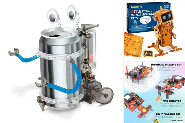Detailed view of Best Creative DIY Robot Kits For Kids