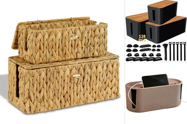 Detailed view of Best Decorative Cable Boxes