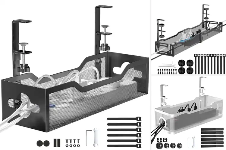 Detailed view of Best Desk Cable Organizer