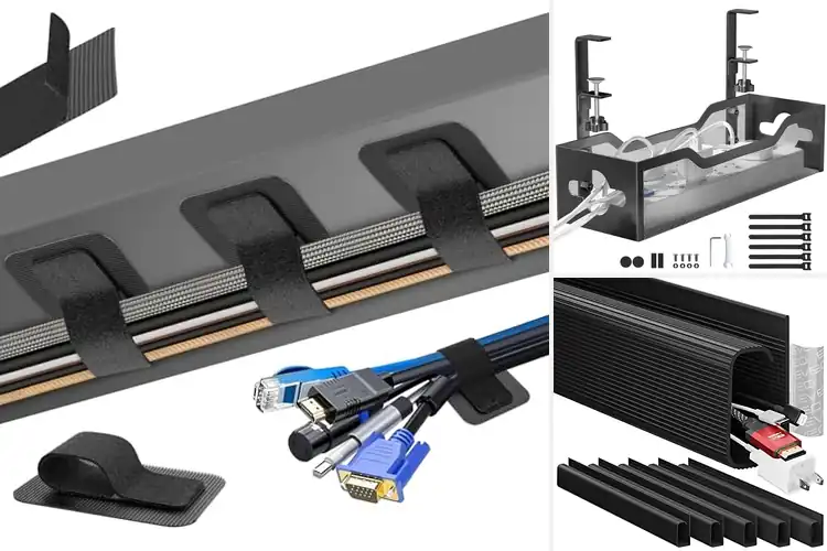 Detailed view of Best Desk Cord Hiders for a Cleaner, Clutter‑Free Setup