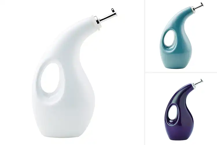 Detailed view of Best Dishwasher Safe Ceramic Oil Dispenser