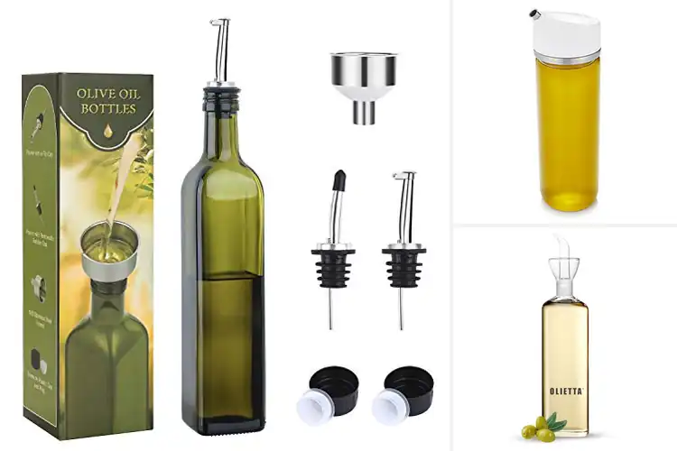Detailed view of Best Dishwasher Safe Oil Dispenser Bottles