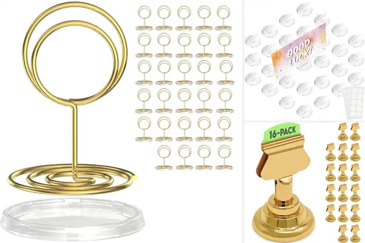 Detailed view of Best Durable Table Card Holders: Top 10 Picks for Your Event