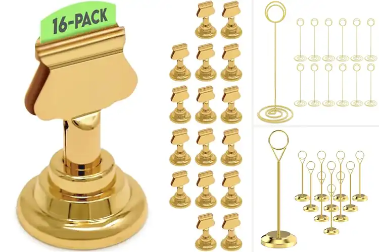 Detailed view of Best Durable Table Number Holders
