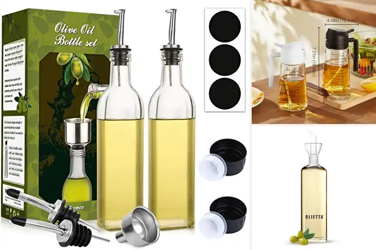 Detailed view of Best Easy Clean Oil Dispenser Bottles