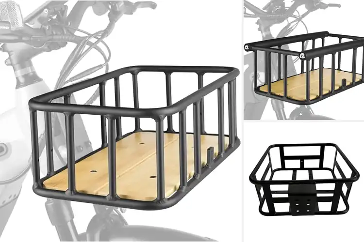 Detailed view of Best Ebike Front Baskets for Easy, Stylish Rides