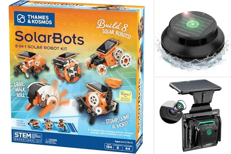 Detailed view of Best Eco Friendly Solar Robots: 10 Fun Green Energy Picks