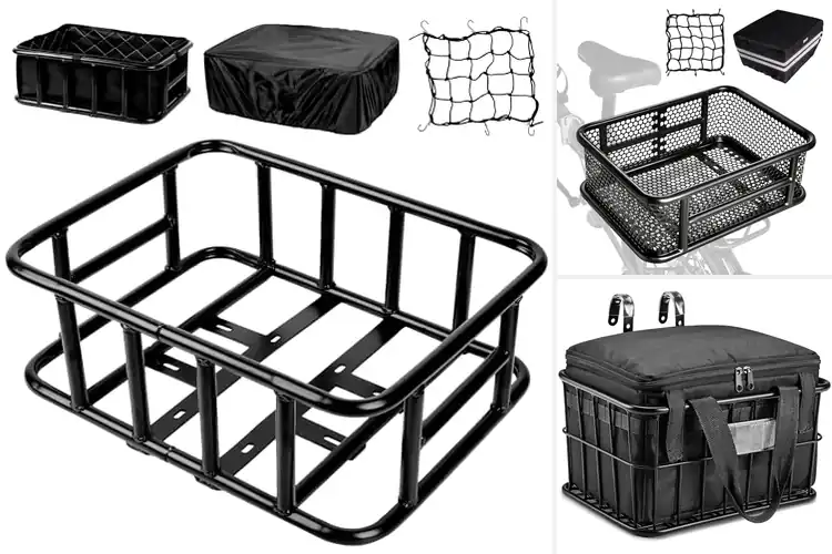 Detailed view of Best Electric Bike Baskets for Easy, Stress‑Free Rides