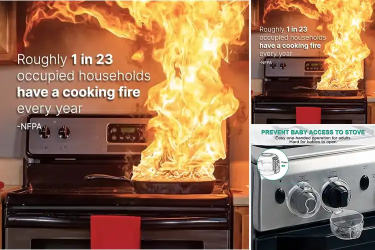 Detailed view of Best Fire Safety Stoves