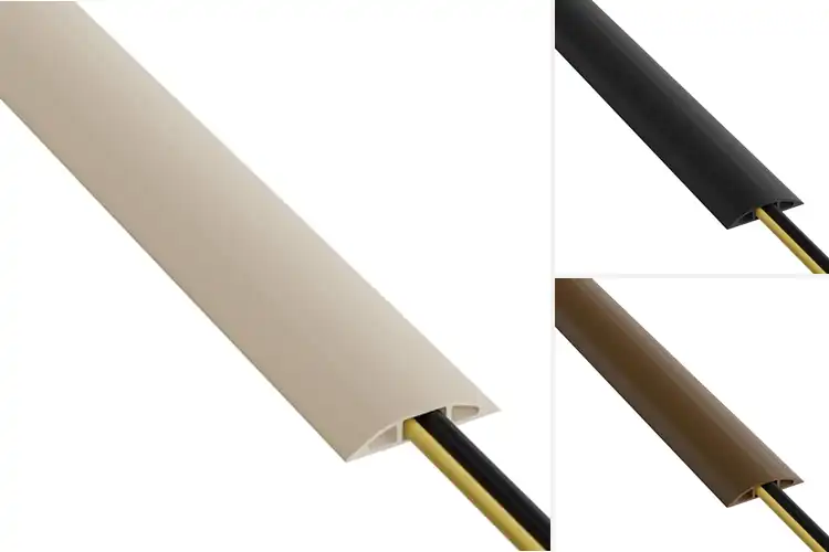 Detailed view of Best Floor Cable Hiders: Neat, Safe, and Organized Solutions