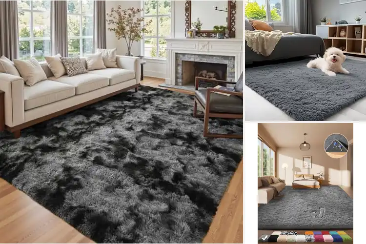Detailed view of Best Fluffy Rugs: 10 Cozy, Easy-Clean Picks for Any Space