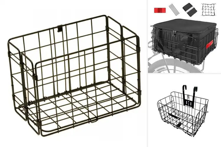 Detailed view of Best Folding Bicycle Baskets for Easy, Stress‑Free Rides