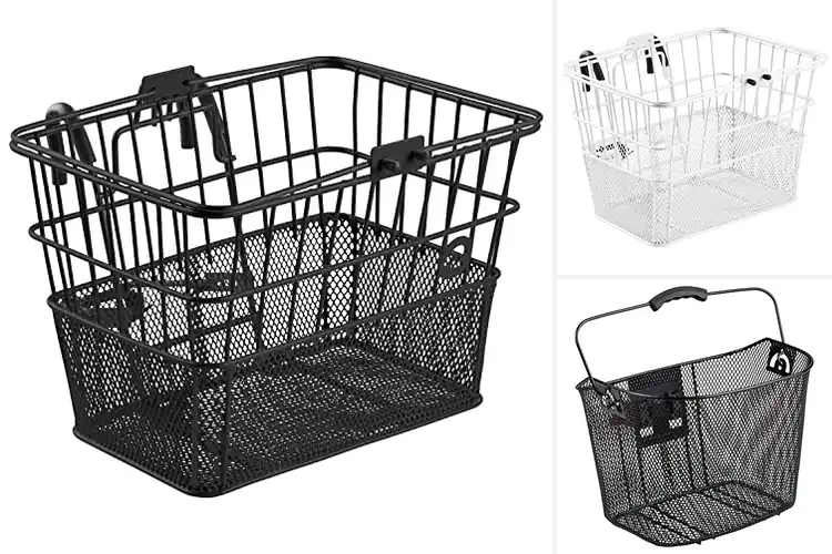 Detailed view of Best Front Bike Baskets for Easy Everyday Carry