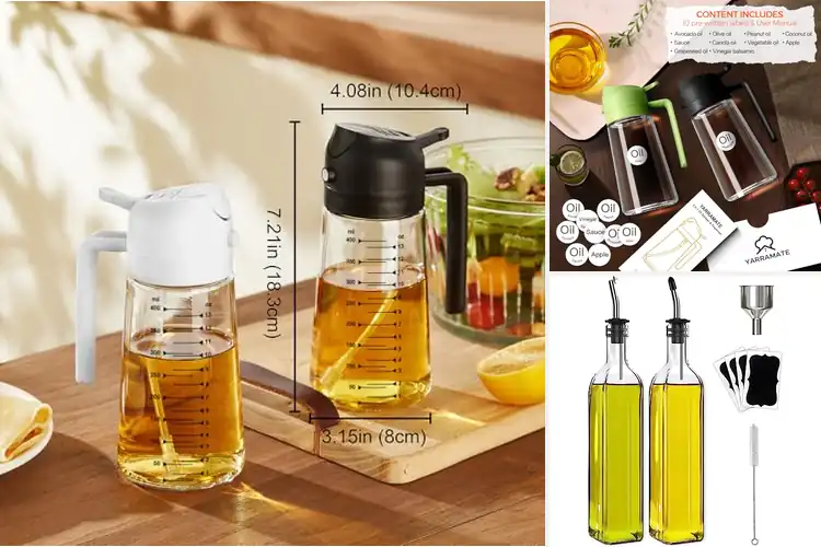 Detailed view of Best Gift Olive Oil Dispenser For Kitchen