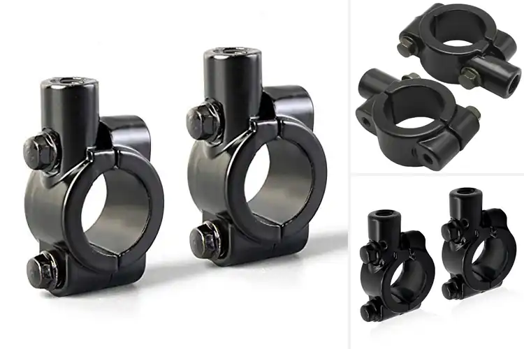 Detailed view of Best Handlebar Mirror Clamps