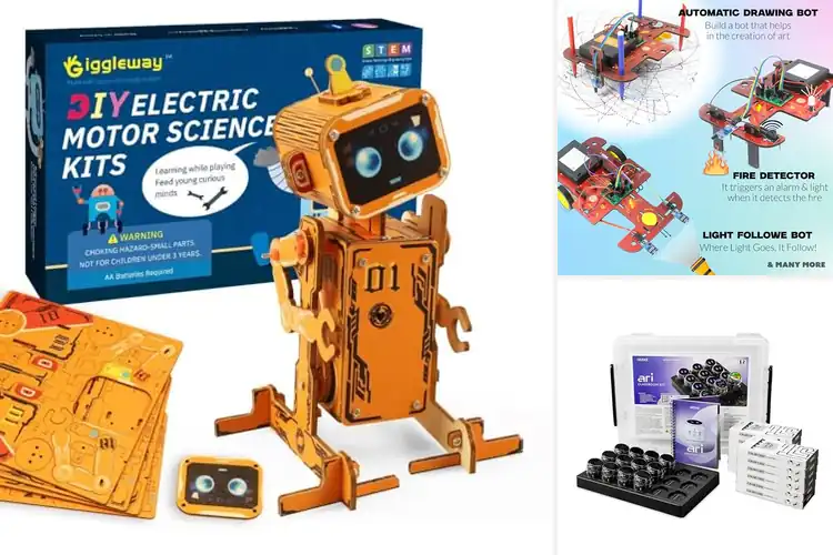 Detailed view of Best Hands On Learning Robot Kits For Ages 8 12
