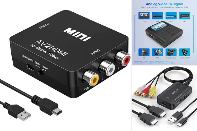 Detailed view of Best HDMI VHS To DVD Converter: Revive Memories Effortlessly
