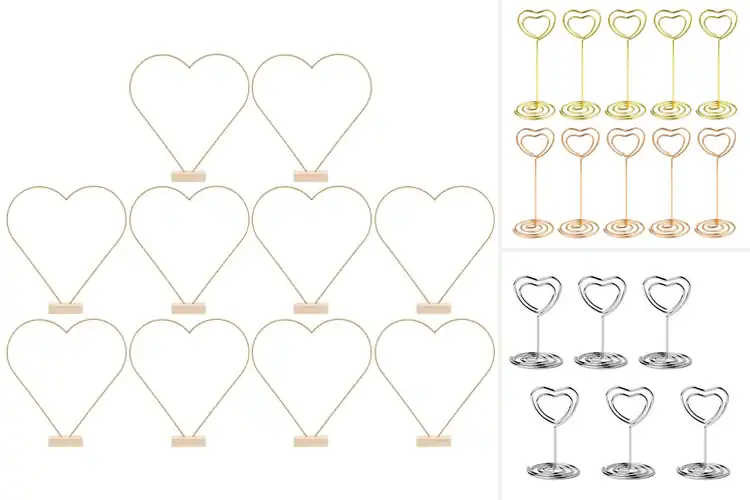 Detailed view of Best Heart Shaped Table Stands