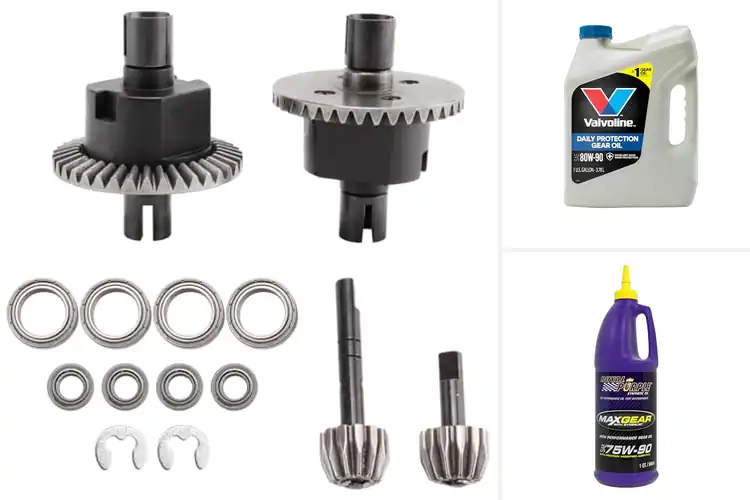 Detailed view of Best High-Performance Differential Gears