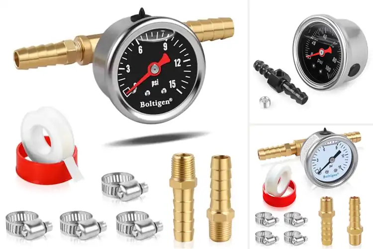 Detailed view of Best Inline Fuel Pressure Gauges