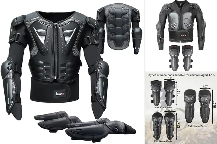 Detailed view of Best Kids Motorcycle Armor Suits: Protect Their Adventures