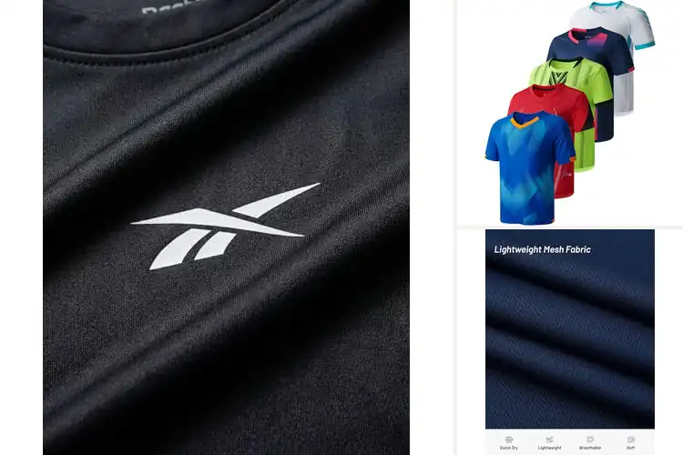 Detailed view of Best Kids’ Running and Training Shirts