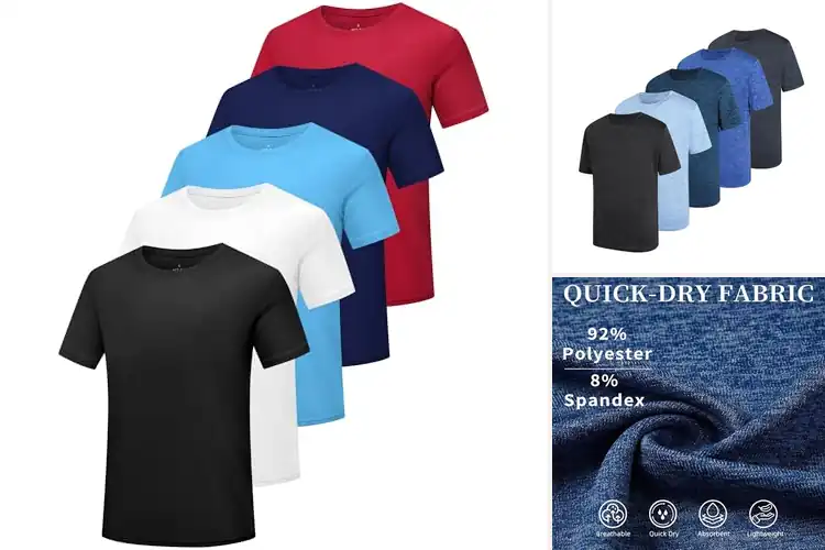 Detailed view of Best Kids’ Short Sleeve Performance Shirts
