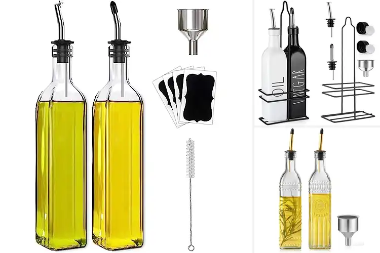 Detailed view of Best Kitchen Oil Vinegar Dispenser Sets