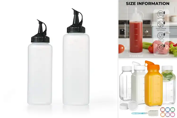Detailed view of Best Kitchenware Bottles: Light, Clean Pour, Kitchen Ease