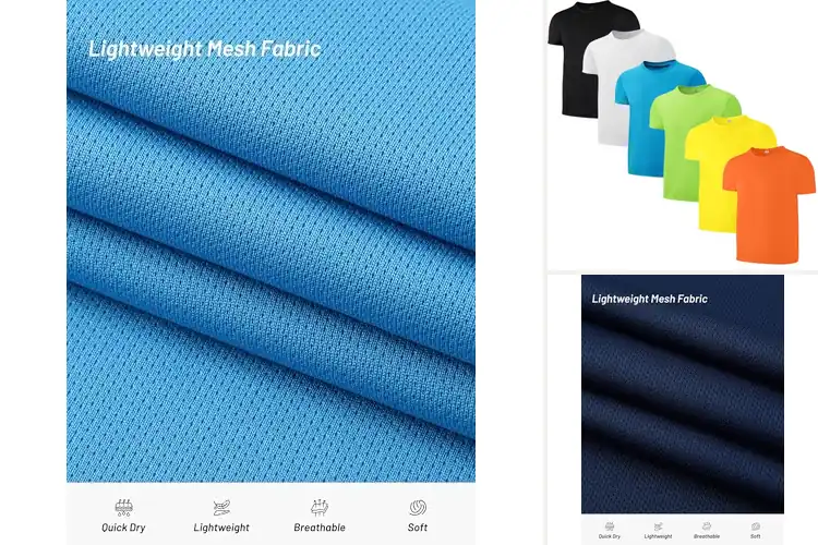 Detailed view of Best Lightweight Mesh Shirts for Boys